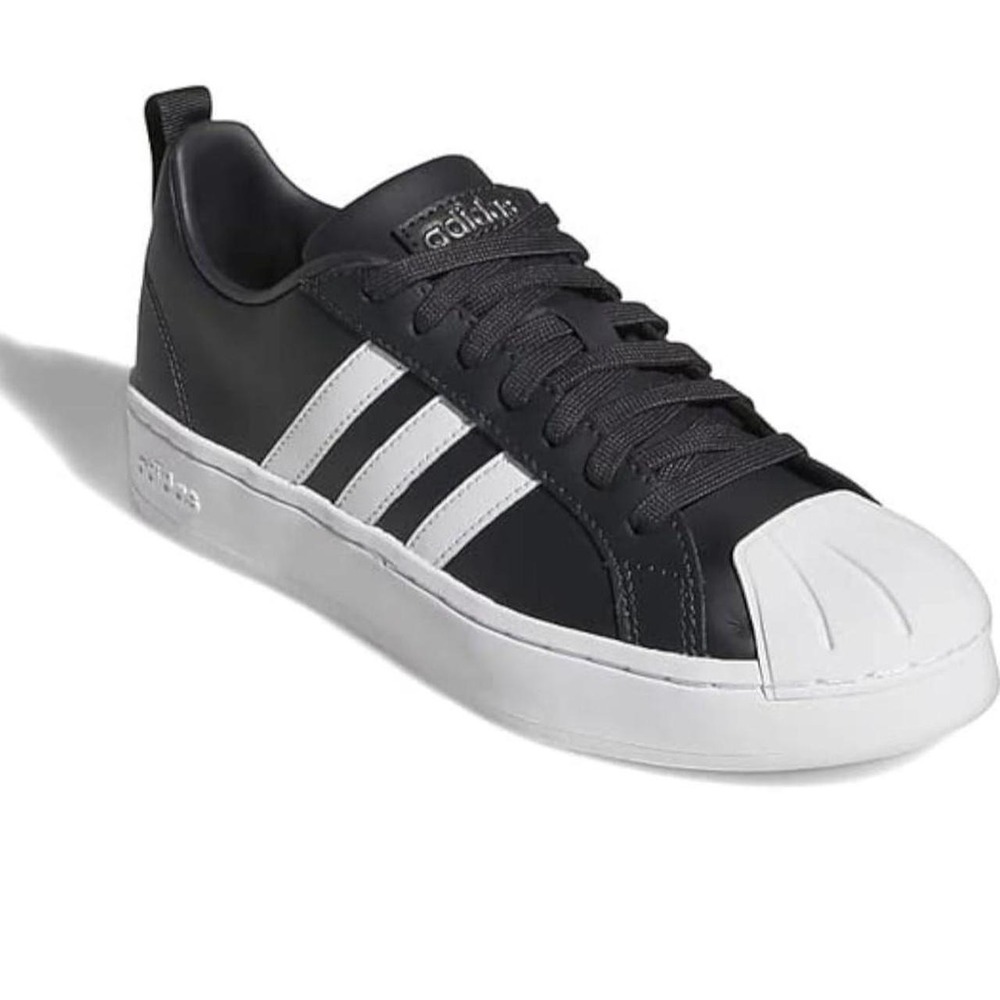 Adidas Streetcheck Cloudfoam Court Lows - Black/White Classic (Like New)✨